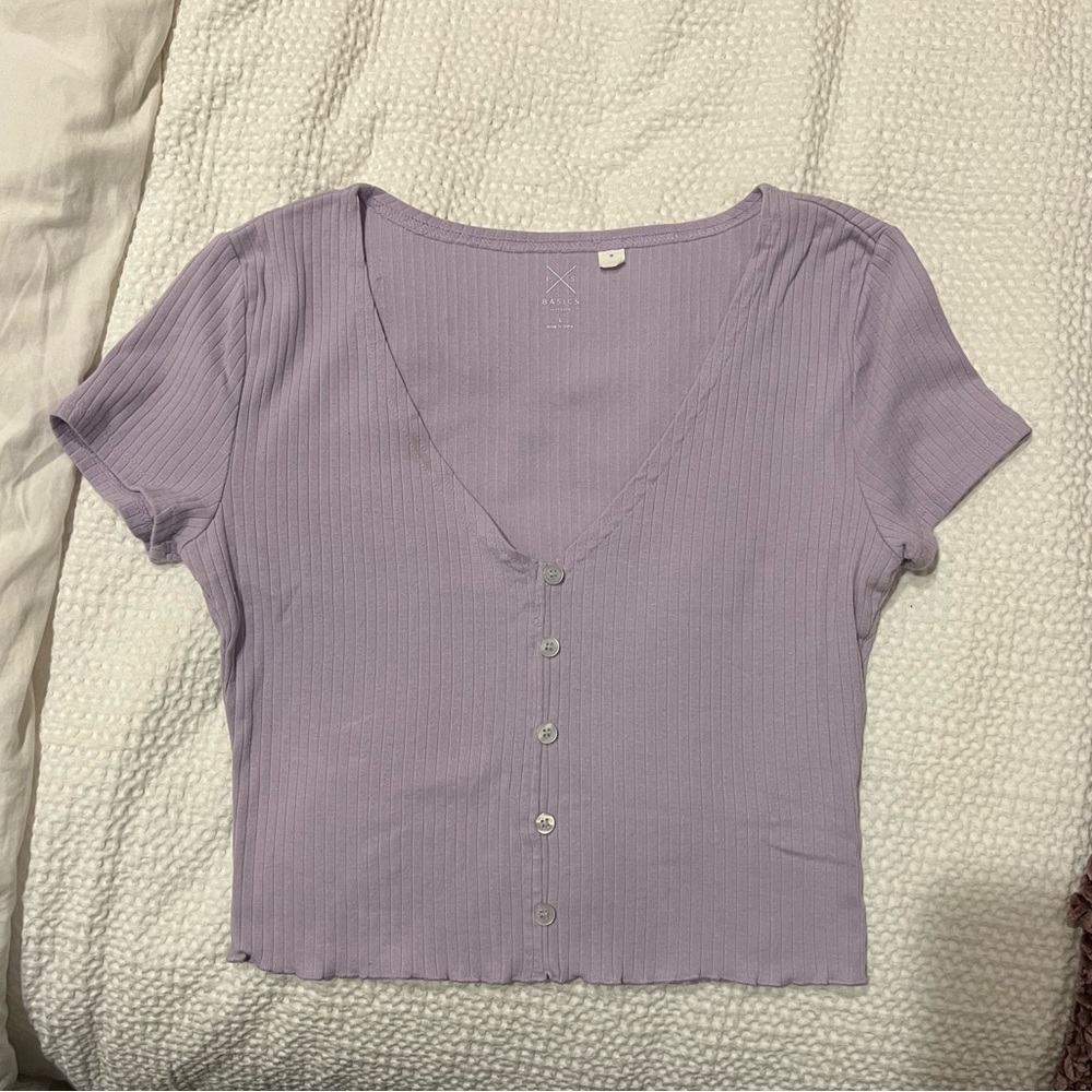 PacSun cropped T-shirt